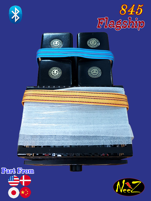 แอมป์หลอด 845 เรือธง ชุดหลอดUSA. Tube Amp+Bluetooth ผลิตโดยShuguang