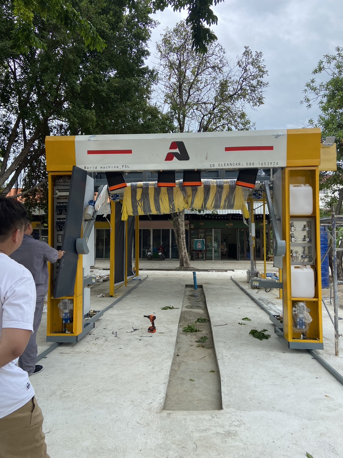 เครื่องล้างรถอัตโนมัติ เช่าเครื่องล้างรถอัตโนมัติ