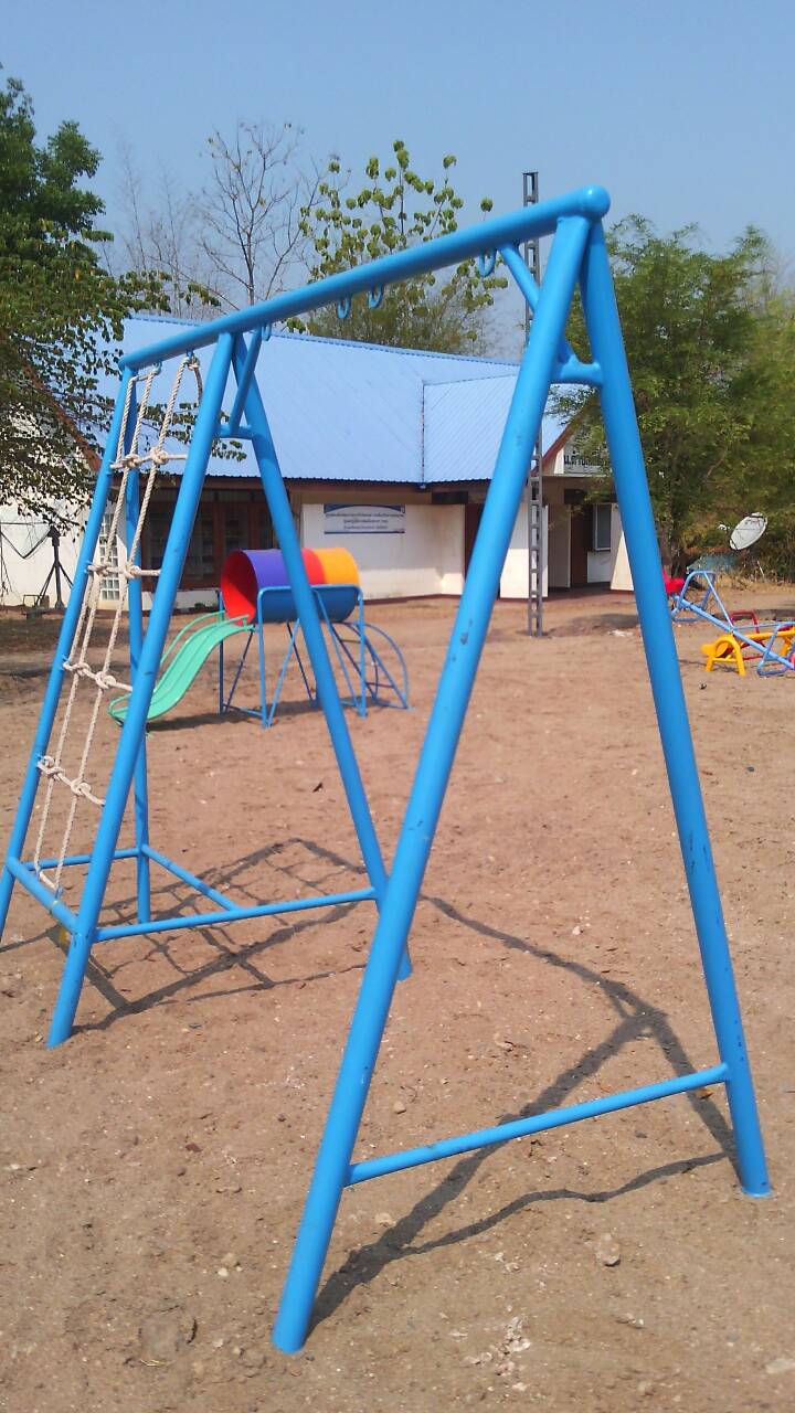 รหัส PG ผลงานติดตั้ง (จังหวัดตาก) เครื่องออกกำลังกายเด็ก