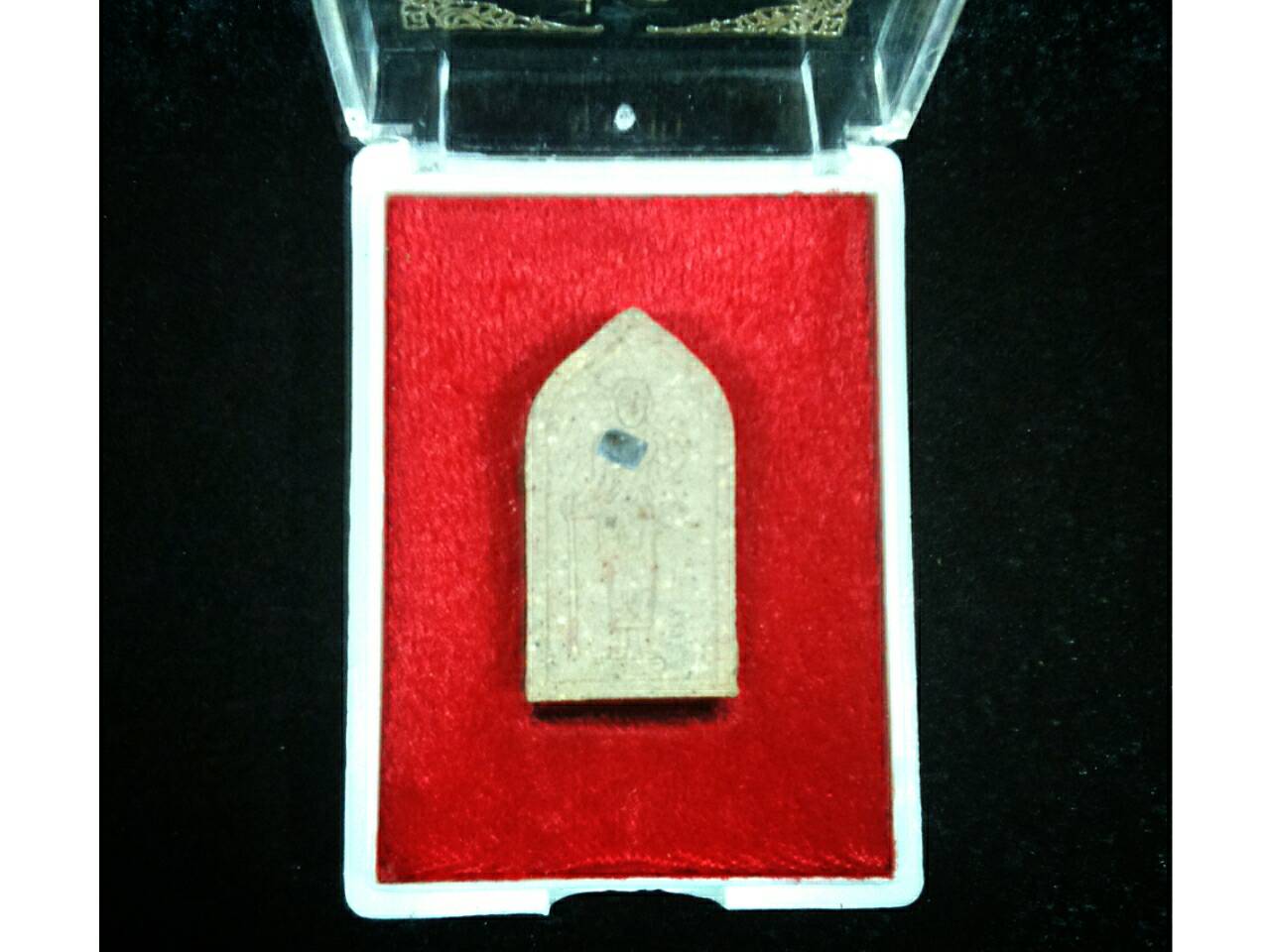 พระผงฝังแร่โคตรเศรษฐี แม่ชีประทุม โชติอนันต์ ปี 39