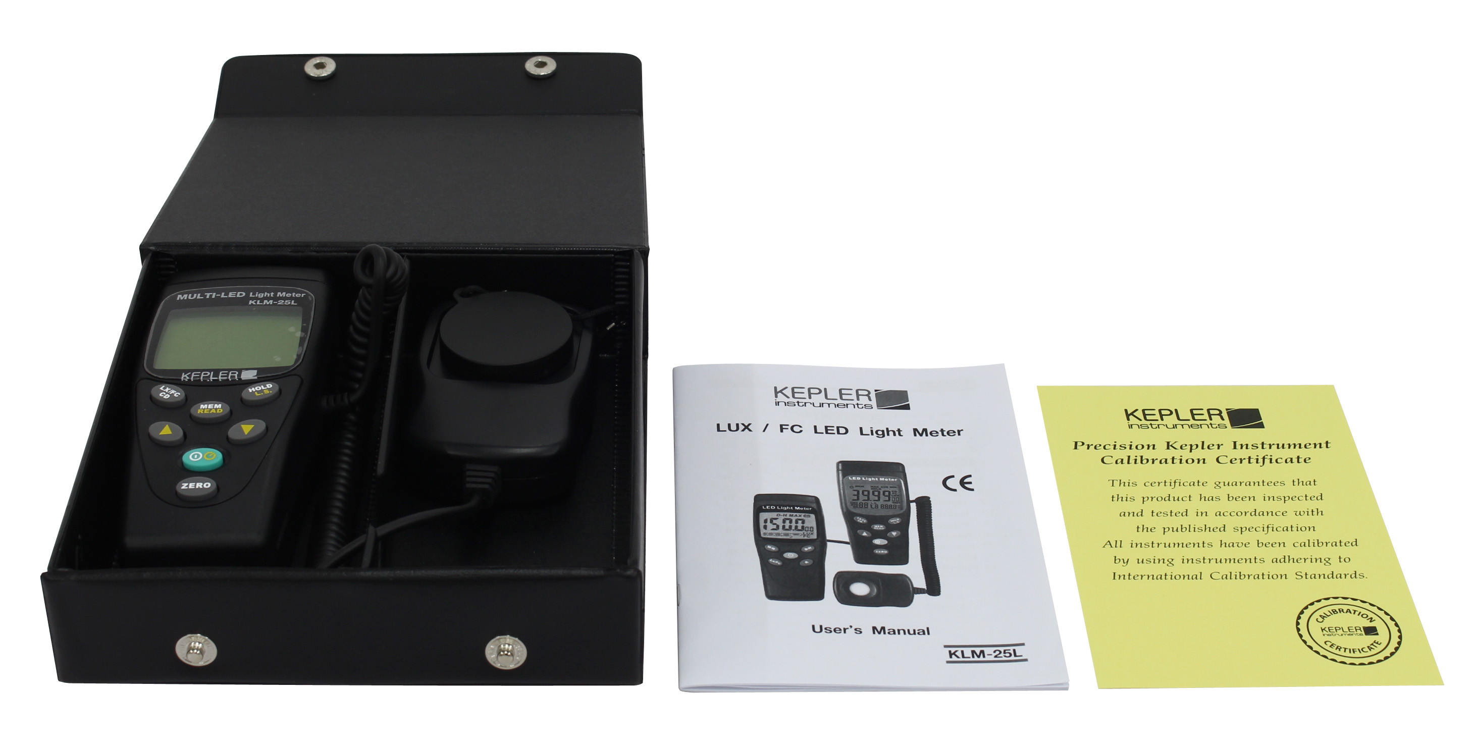 เครื่องวัดความเข้มแสง Multi-LED (Multi-LED Light Meter) แบรนด์ : KEPLER รุ่น : KLM-25L