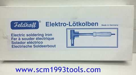 FELDHOFF เฟลฮอฟ หัวแร้งแช่ไฟฟ้า เยอรมัน รุ่นหัวฆ้อน 300W/220V Electric Soldering Gun