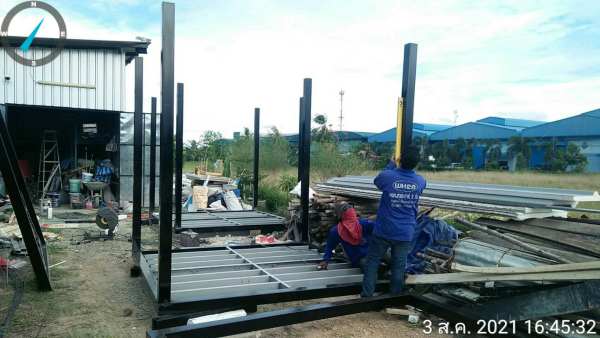 ตู้ออฟฟิศสำเร็จรูป ขนาด2.50x2.50 เมตร