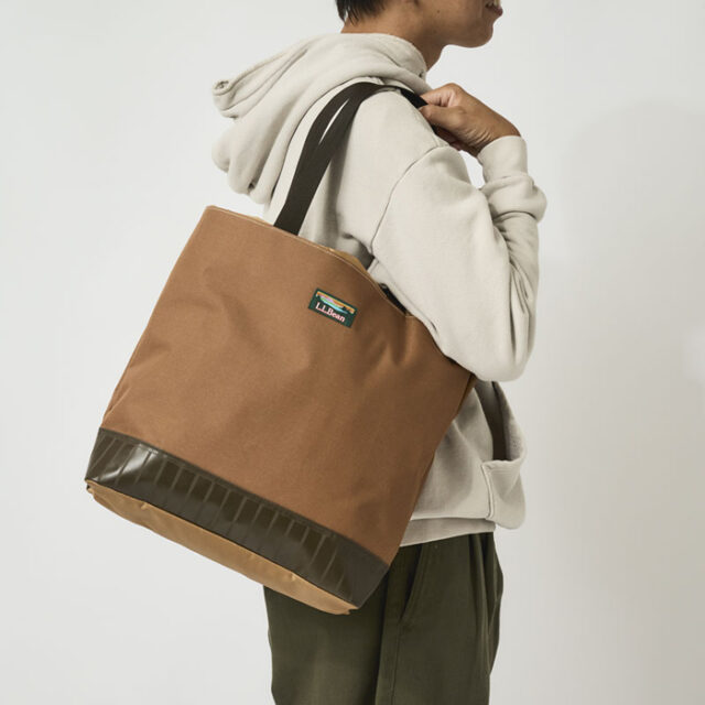 กระเป๋าผ้าสะพายข้าง L.L. Bean Boots Motif Tote Bag รุ่นพิเศษจากญี่ปุ่น ของใหม่ ของแท้ พร้อมส่ง