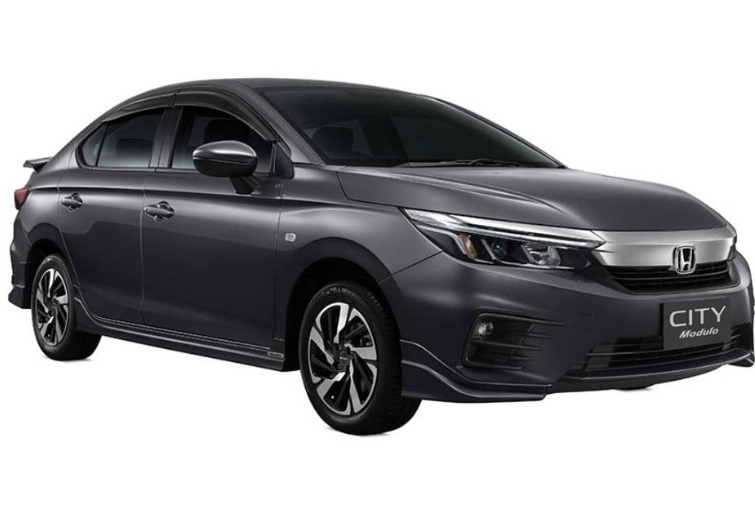 ครอบฝาถังน้ำมัน Honda City ฮอนด้า ซิตี้ ปี 2020 (สีเงิน) (ใช้เทปกาว 3M)