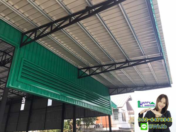 โกดังสำเร็จรูป ซาฟารีเวิลขนาด17x29x7 เมตร