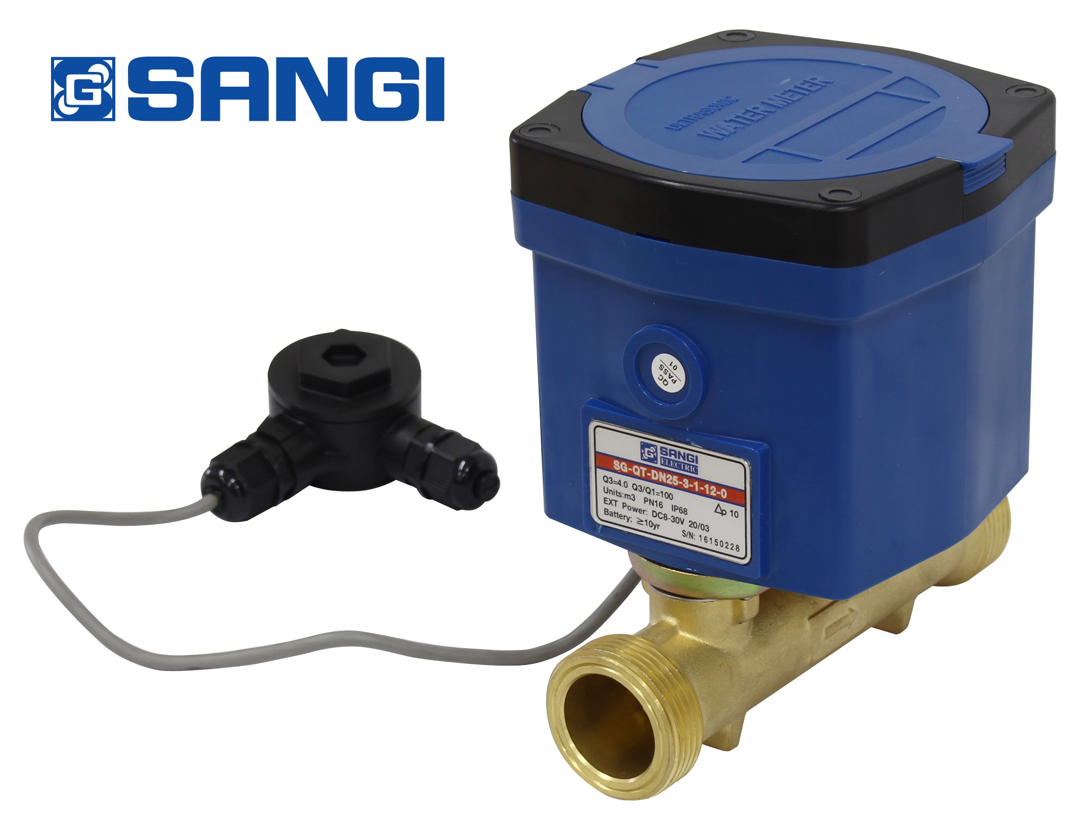 7.4.8 มาตรวัดน้ำแบบอัลตร้าโซนิก รุ่น SG-QT-DN40-3-1-1-0 (Modbus RS485)