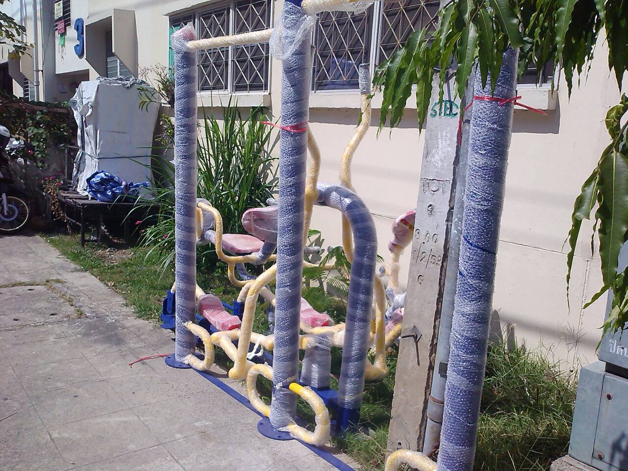 เครื่องออกกำลังกายกลางแจ้งห้วยขวาง