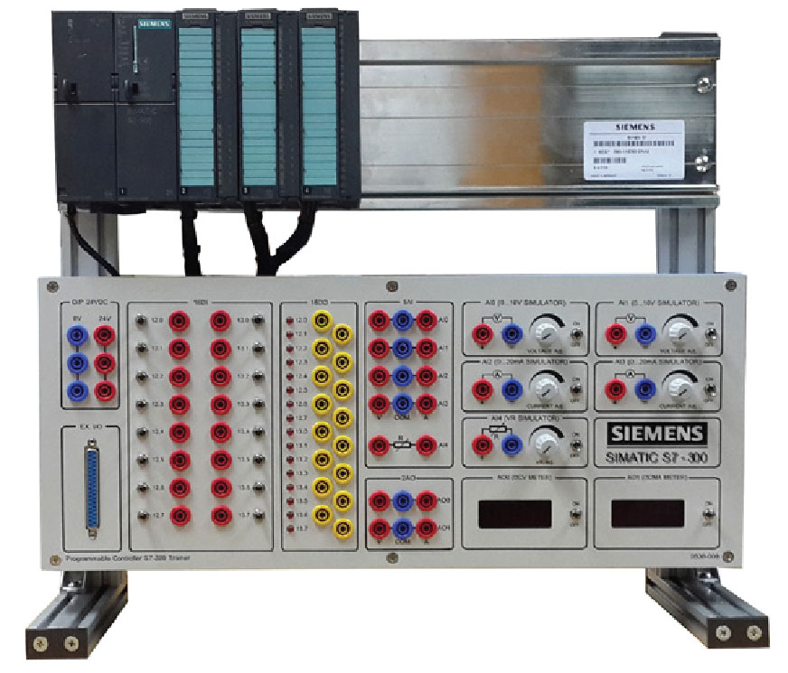 ชุดฝึกPLC (CPU314C) รุ่น 0538-008 ยี่ห้อ KONSTANZ ชุดฝึกด้านระบบควบคุมอัตโนมัติในงานอุตสาหกรรม