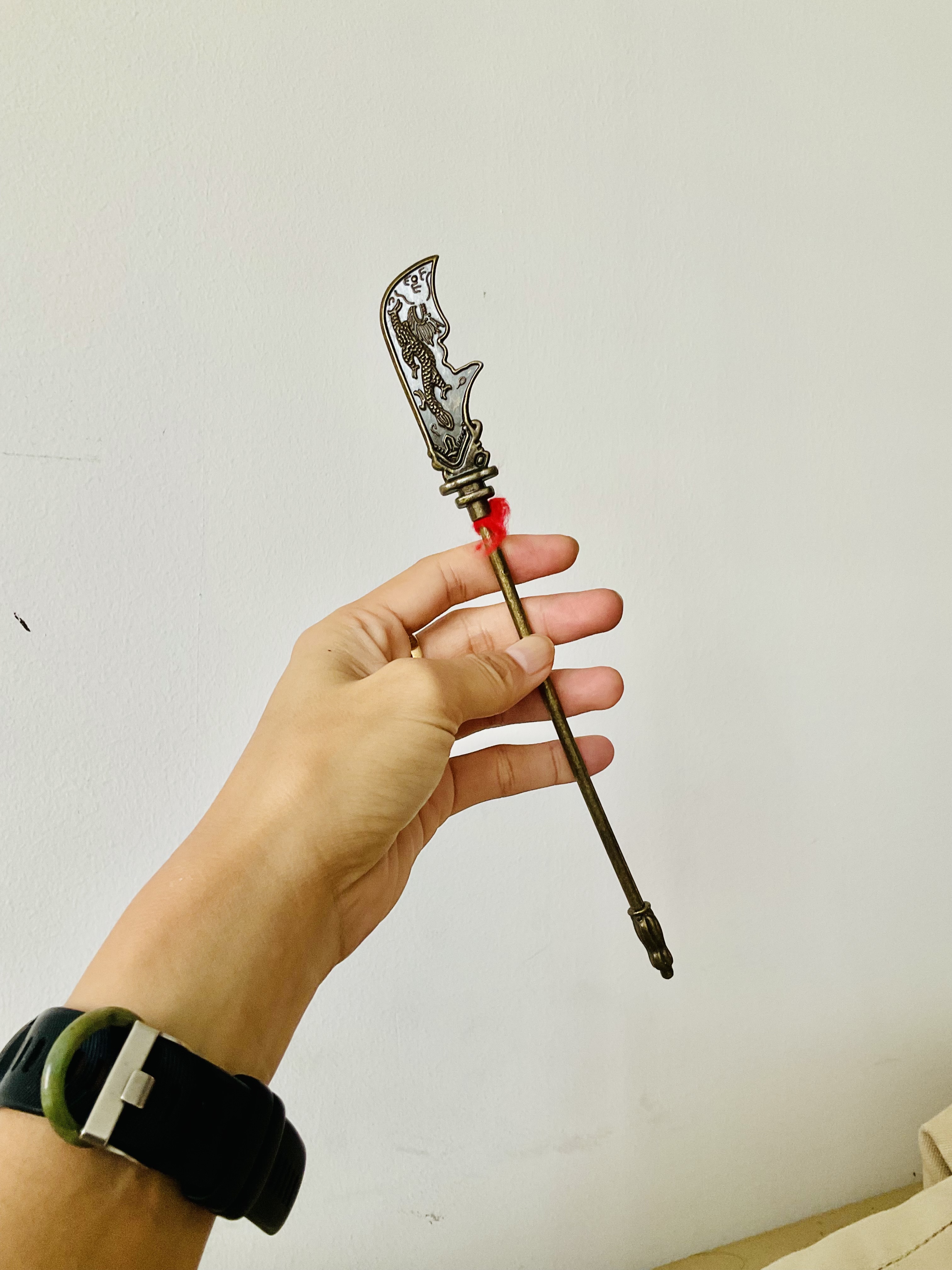 ง้าว อาวุธท่านกวนอู หลวงพ่อบ๊ะ วัดโพธิลังกา ปี 68