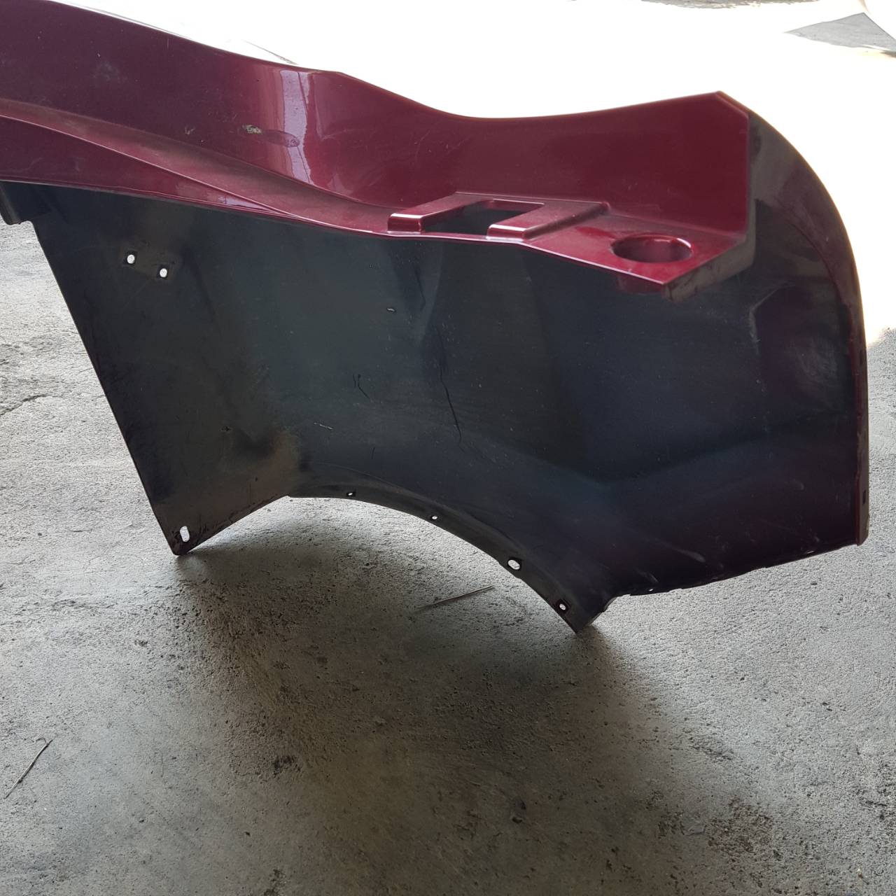 กันชนหลัง ISUZU MU-X MUX อีซูซุ มิวเอ็กซ์ ปี 2021 ขายตามสภาพครับ