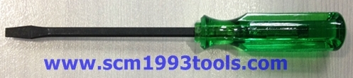 CHAMPION แชมเปี้ยน ไขควงแกนดำไม่ทะลุ ปากแบน 6-8-10 นิ้ว ของแท้ ญี่ปุ่น screwdriver