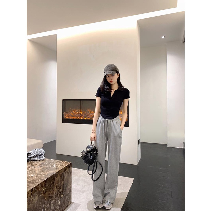 เสื้อผ้าแฟชั่นผู้หญิง เสื้อยืด คอกลมแขนสั้น bella 005