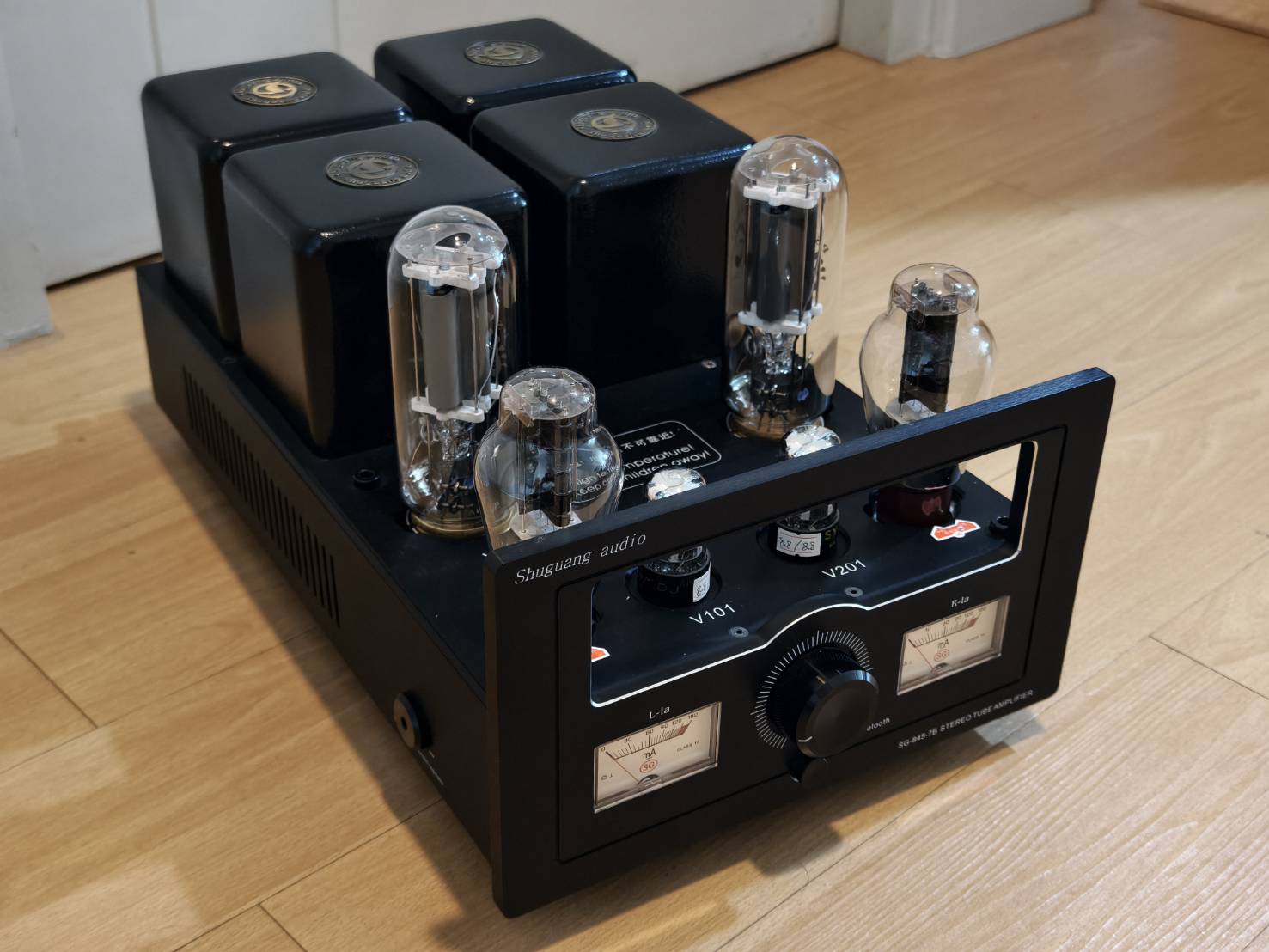 แอมป์หลอด 845 เรือธง ชุดหลอดUSA. Tube Amp+Bluetooth ผลิตโดยShuguang