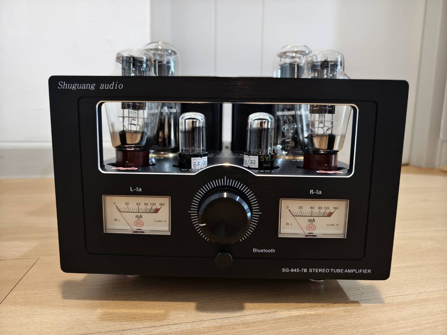 แอมป์หลอด 845 เรือธง ชุดหลอดUSA. Tube Amp+Bluetooth ผลิตโดยShuguang