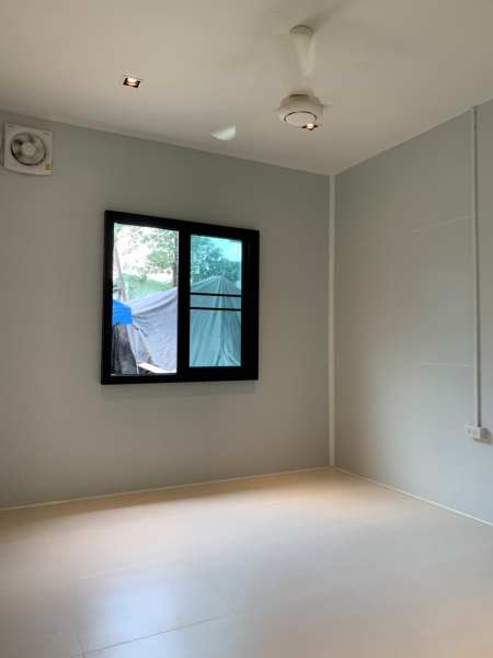 บ้านพักพนักงาน บ้านสำเร็จรูป ขนาด5.00x13.00 เมตร