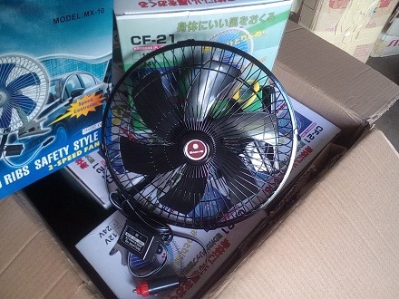 พัดลม มี 12v และ 24v