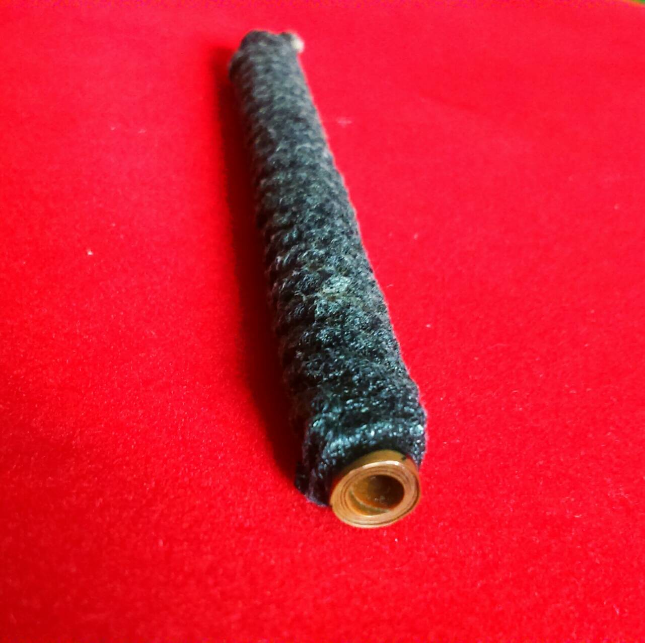 ตะกรุดโสฬสมงคล (ทองแดง) ถักเชือก 4 นิ้ว หลวงปู่วาส วัดสะพานสูง