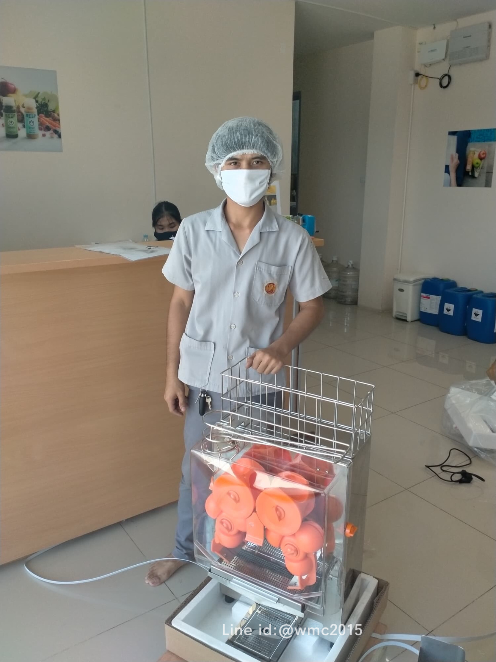 เครื่องคั้นน้ำส้มอัตโนมัติ รุ่น2000E-2
