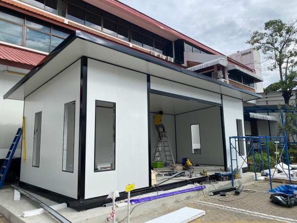 ออฟฟิศสำเร็จรูป บ้านสำเร็จรูป ขนาด4.00x8.00 เมตร