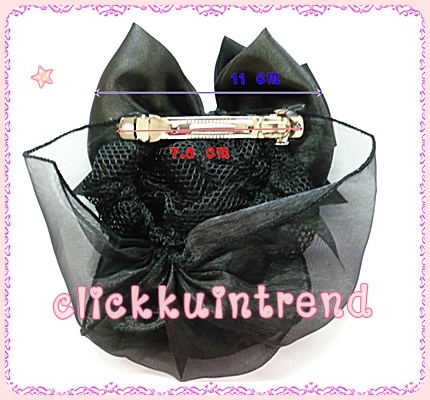 เน็ตฯ สำหรับนักเรียน นิสิต นักศึกษา สีดำล้วน ขนาดกลาง เซต 10 ชิ้น (ผ้าคลุมผ้าแก้ว) คละแบบ