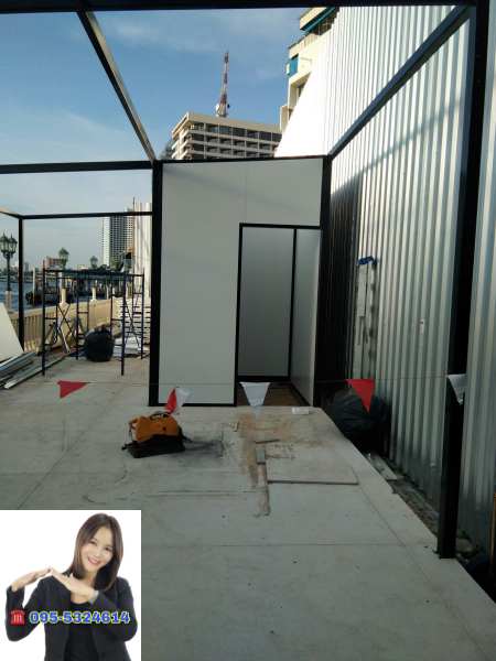 บ้านพักพนักงาน บ้านสำเร็จรูป ขนาด5.00x15.00เมตร