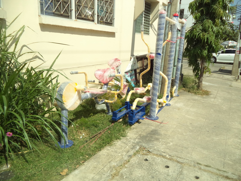 เครื่องออกกำลังกายกลางแจ้งห้วยขวาง