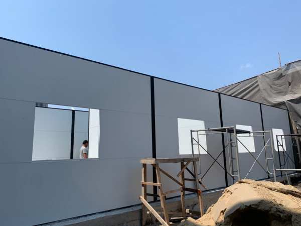 บ้านพักพนักงาน บ้านสำเร็จรูป ขนาด5.00x13.00 เมตร