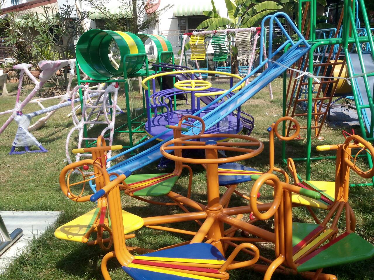 เครื่องออกกำลังกายกลางแจ้งบ้านฉาง