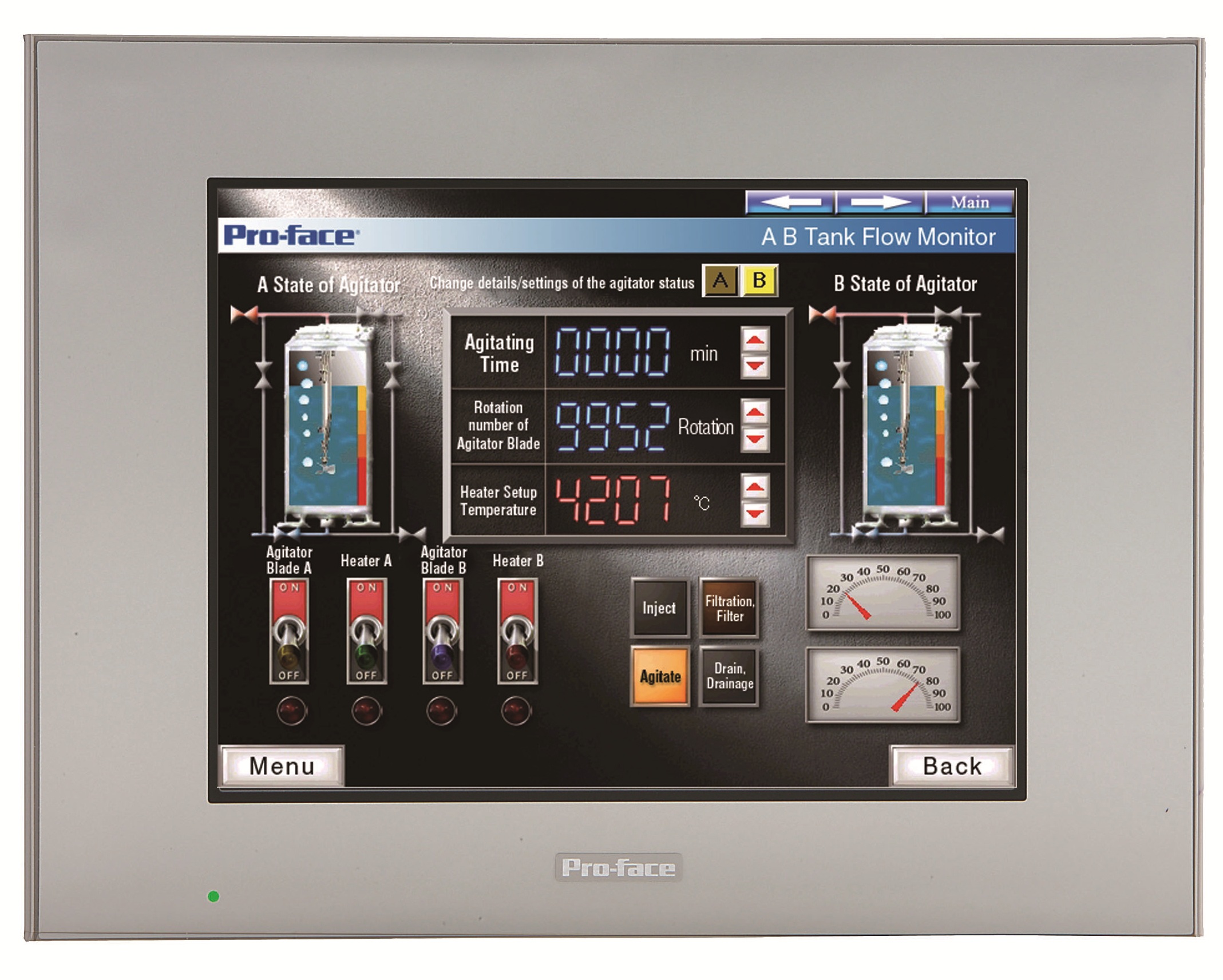 Touch Screen Control Panel