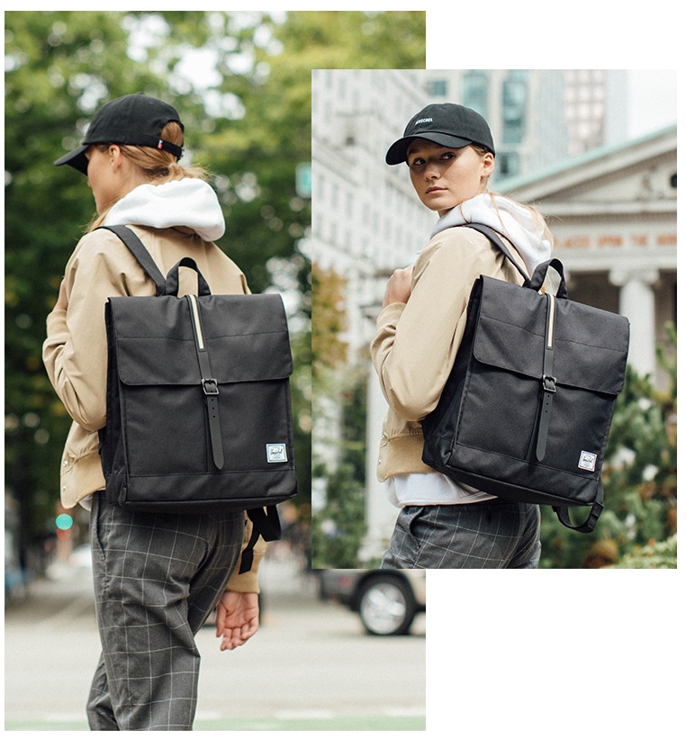 กระเป๋า Herschel City Backpack Mid Volume กระเป๋าเป้ทรงเหลี่ยม เหมาะกับกับใช้ในชีวิตประจำวัน ของแท้ พร้อมส่ง