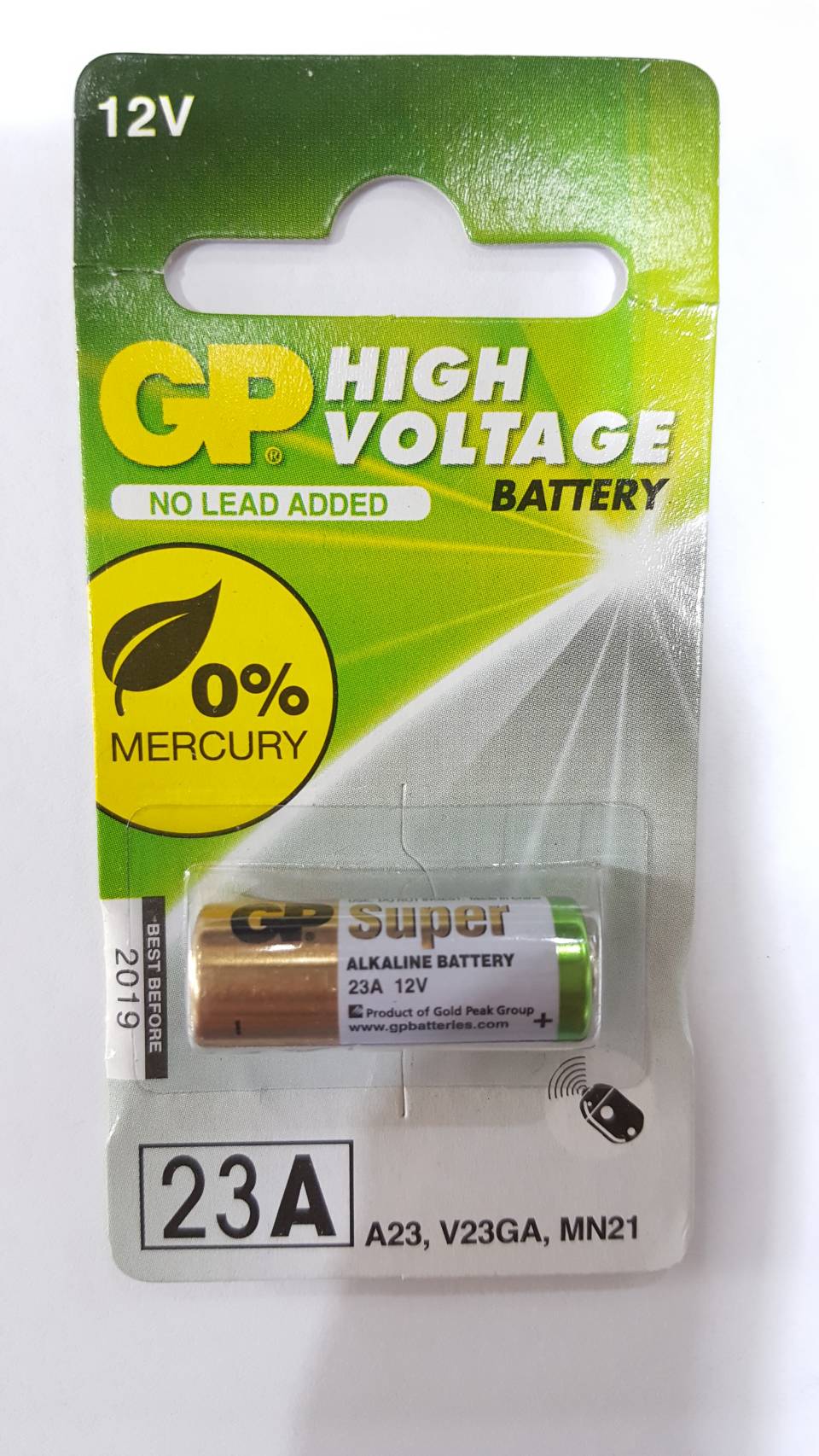 แบตเตอรี่ GP A23B 12V