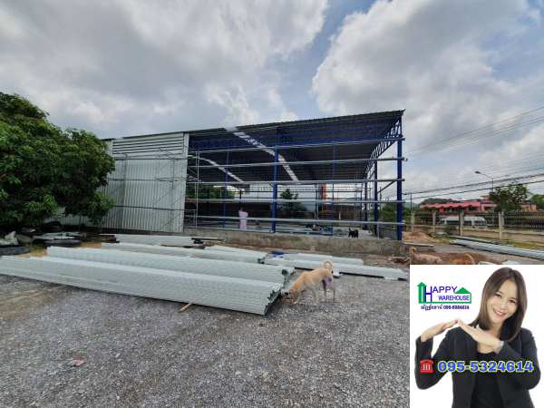 รับสร้างโกดัง สิงห์บุรี ขนาด20x30x6.00 เมตร