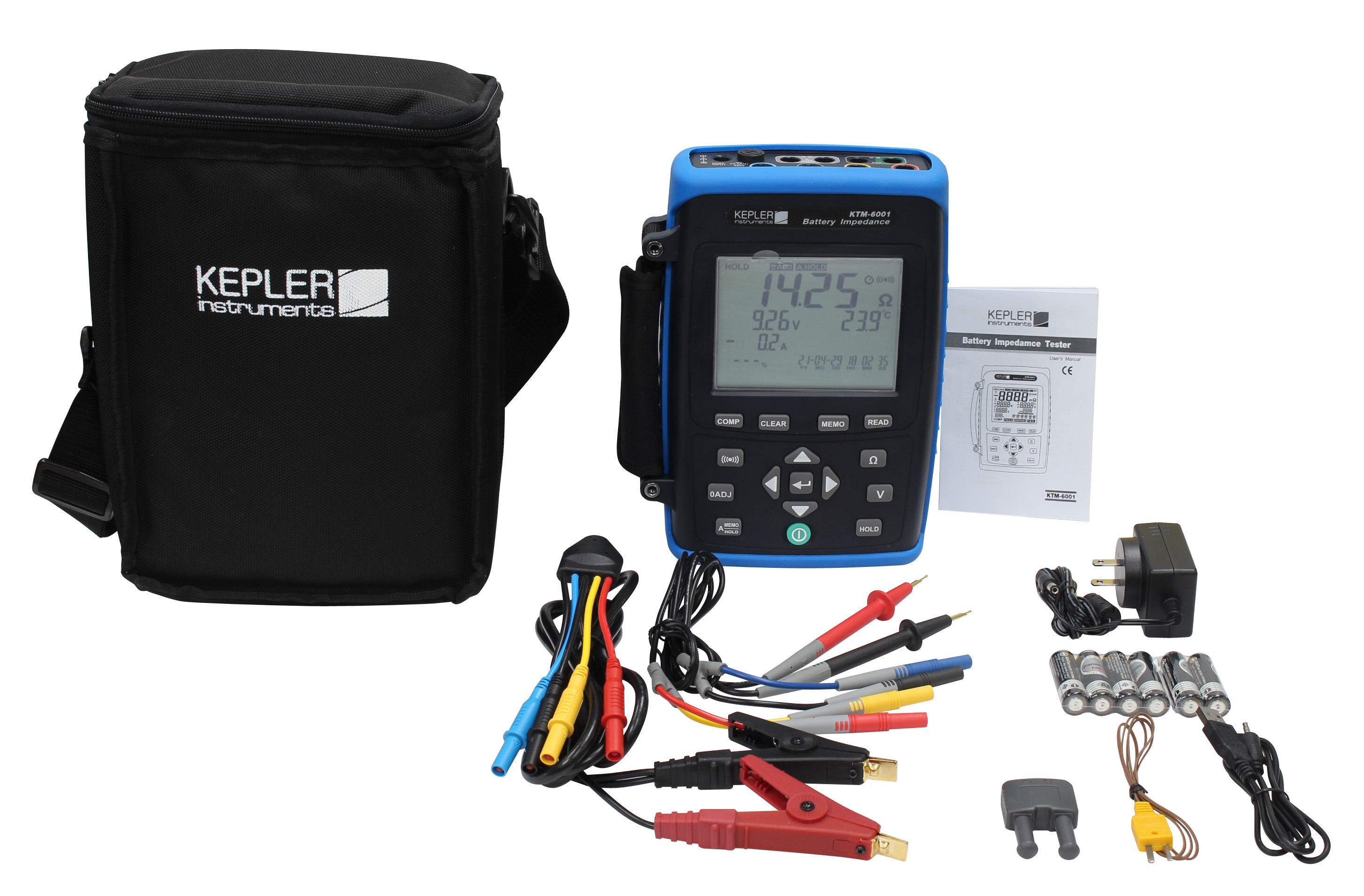 เครื่องวัดความต้านทานแบตเตอรี่ (Battery Impedance Testers) KEPLER model KTM-6001