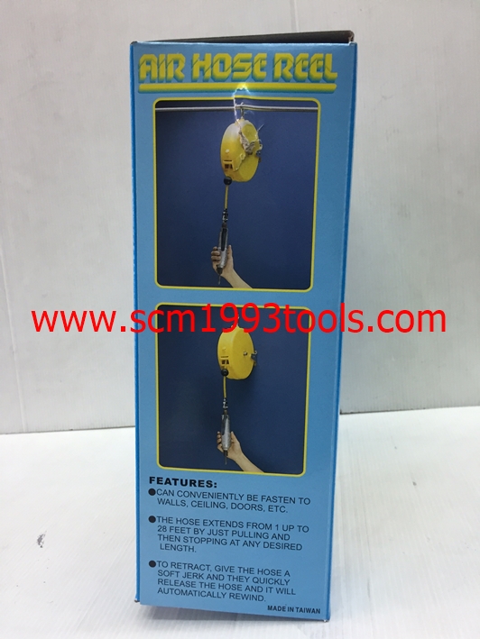 ตลับเก็บสายลมอัตโนมัติ รุ่น HR-600 ยาว 8 เมตร ตรา Hobayashi Automatic Air Hose Reel