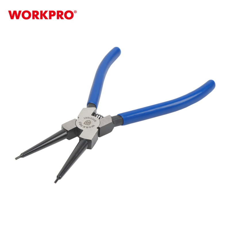 WORKPRO คีมหนีบแหวนปากตรง (CR-V) ขนาด 7 นิ้ว รุ่น WP231082