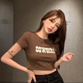 เสื้อผ้าแฟชั่นผู้หญิง กางเกง ลำลองวินเทจสีชมพู อเมริกัน เอวสูง คาร์โก้ หลายกระเป๋า bella 004