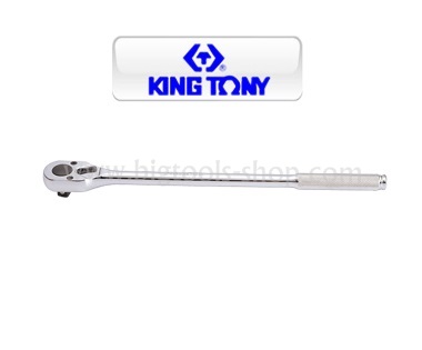 คิง โทนี่ : ด้ามฟรีหัวไข่ หัวบาง 1/2" King Tony : 1/2"DR. 32 Teeth Reversible Ratchet (4768)
