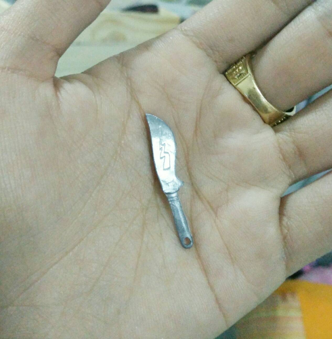 มีดสายฟ้าพิฆาตไพรี ลพ.เอก สำนักสงฆ์เขาธรรมสรณ์ (เหลือ 1 เล่ม)