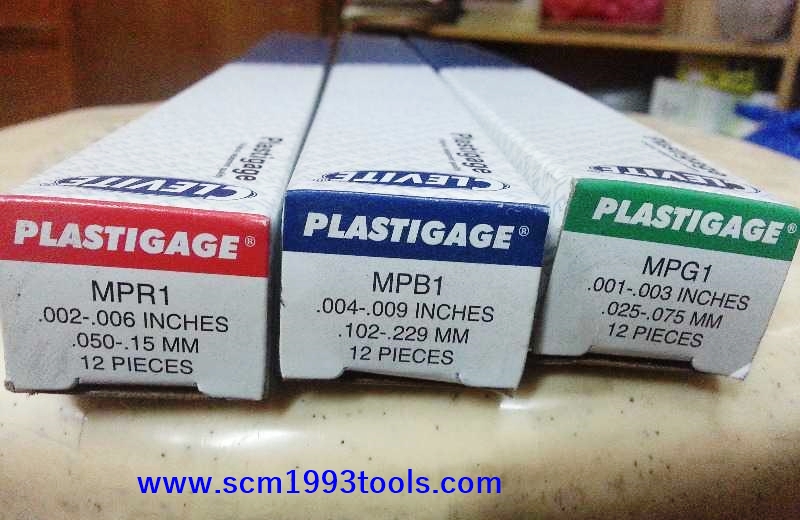 CLEVITE พลาสติกเกจ วัดเคลียเรนซ์ PLASTIGAGE clearance indicator