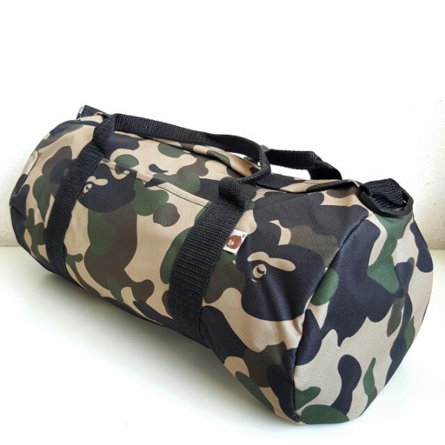 กระเป๋า A Bathing Ape Camo Duffle Bag Collection พิเศษจากญี่ปุ่น กระเป๋าถือ ของใหม่ ของแท้ พร้อมส่ง