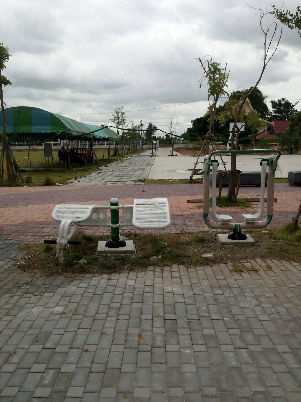 เครื่องออกกำลังกายกลางแจ้งบางพลัด