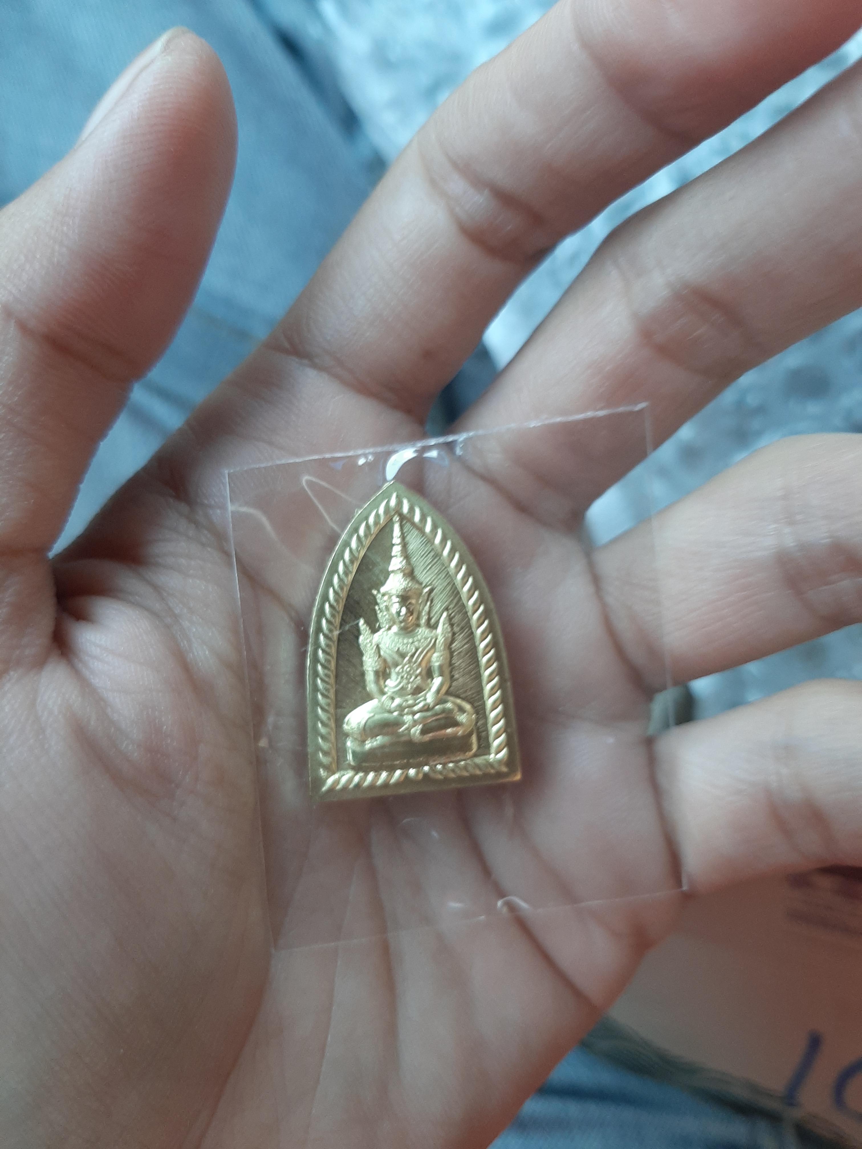 พระสมเด็จพลิกชีวิตเนื้อทองเหลือง วัดท่าขนุน ปี 63