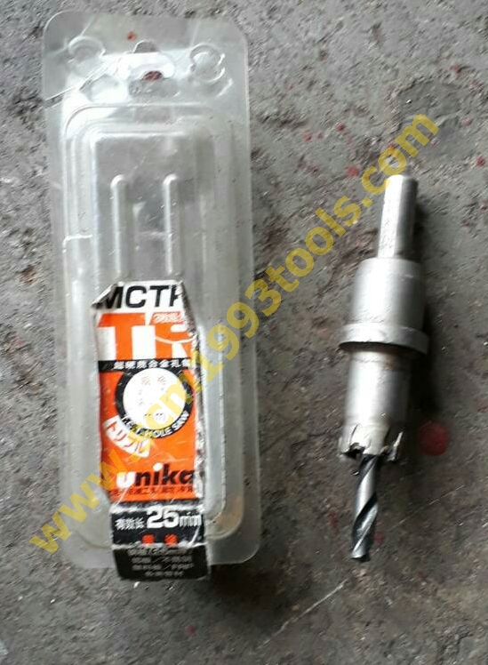 UNIKA ยูนิกะ โฮลซอเจาะลึก เจาะสแตนเลส TR type Hole Saw for Stainless,Plastic,Aluminum,PVC ญี่ปุ่น เจาะได้ลึก 25 มม.