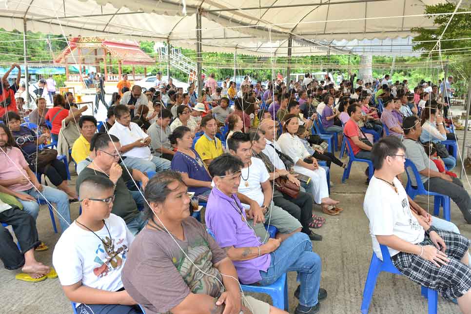 หนุมานหน้ากระบี่ไม้พุดซ้อน รุ่น บูรณะอุโบสถ วัดอินทาราม ปี 59