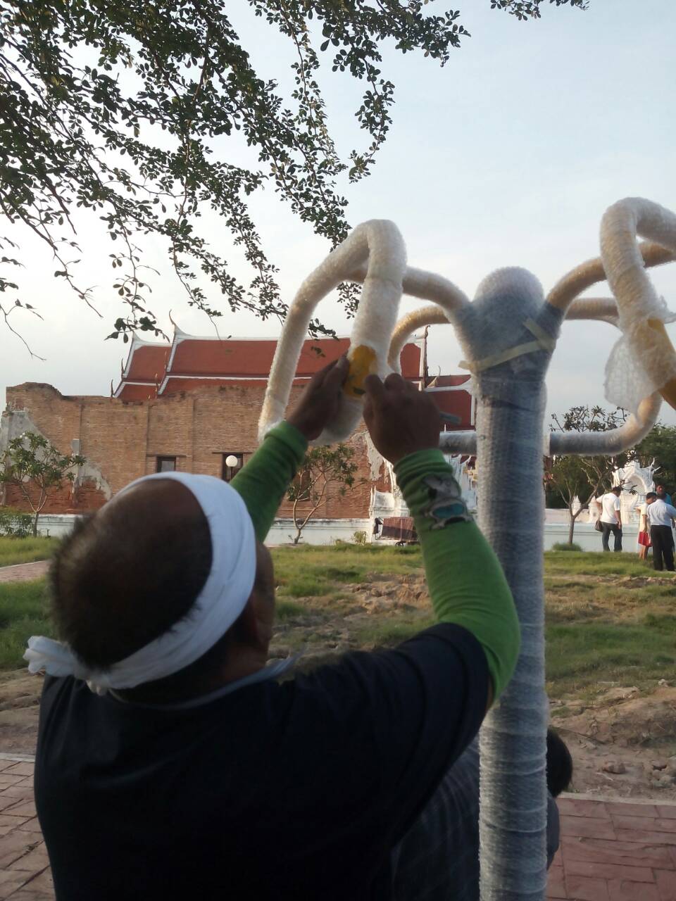 เครื่องออกกำลังกายกลางแจ้งไทรน้อย