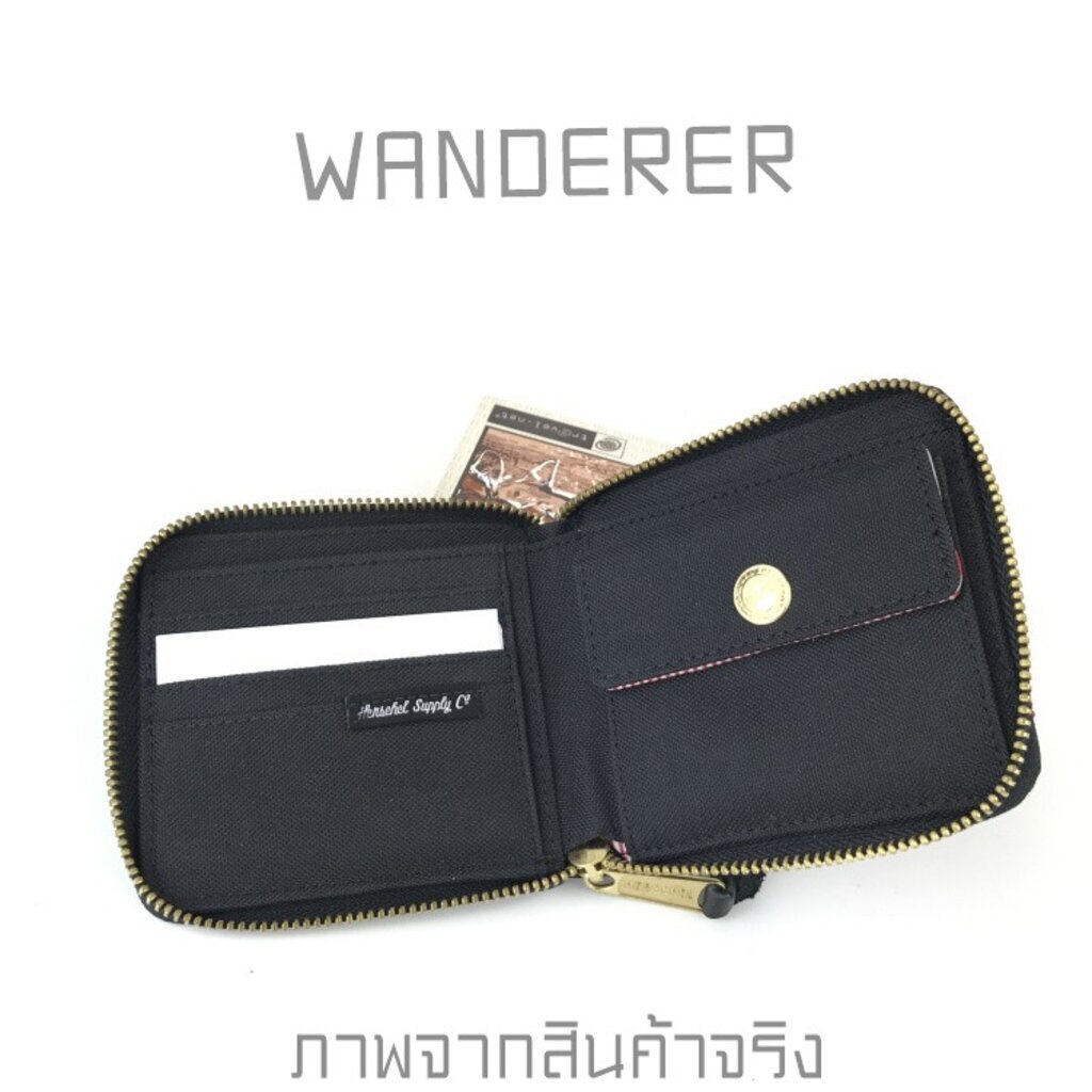 ของแท้ พร้อมส่ง Herschel Walt Wallet - Black