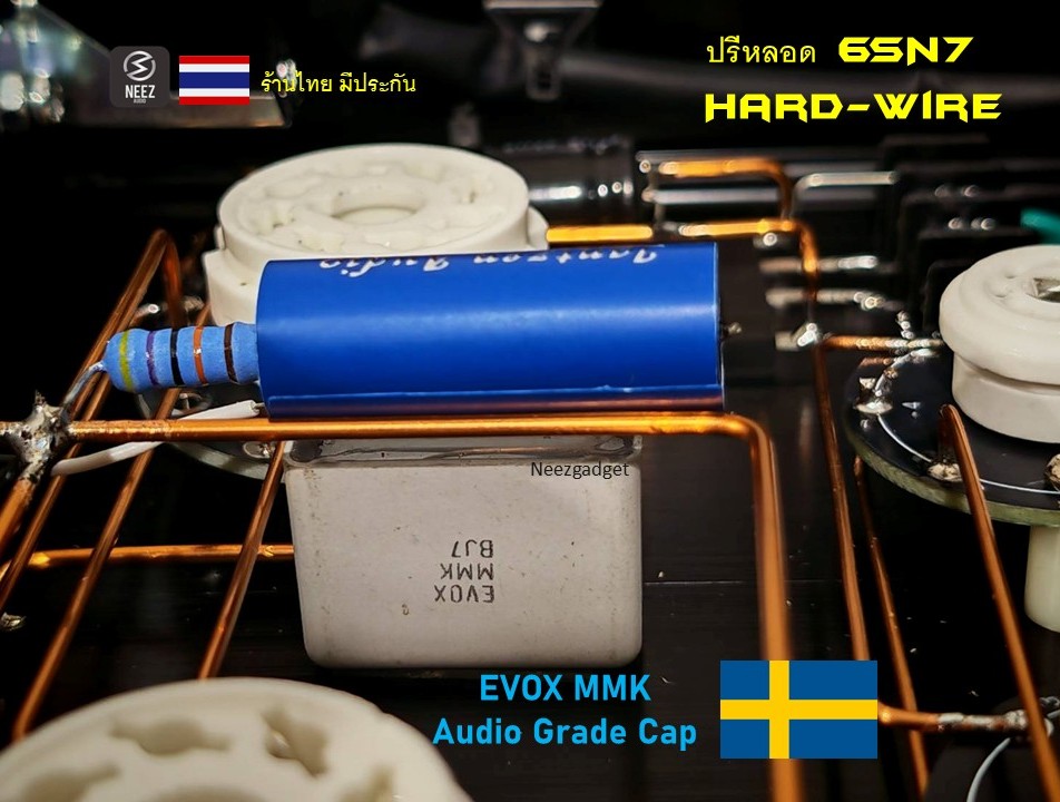 ปรีหลอด Tube preamplifier 6SN7 Hard-Wire สเปค Hi-End ร้านไทย มีประกัน พร้อมส่ง