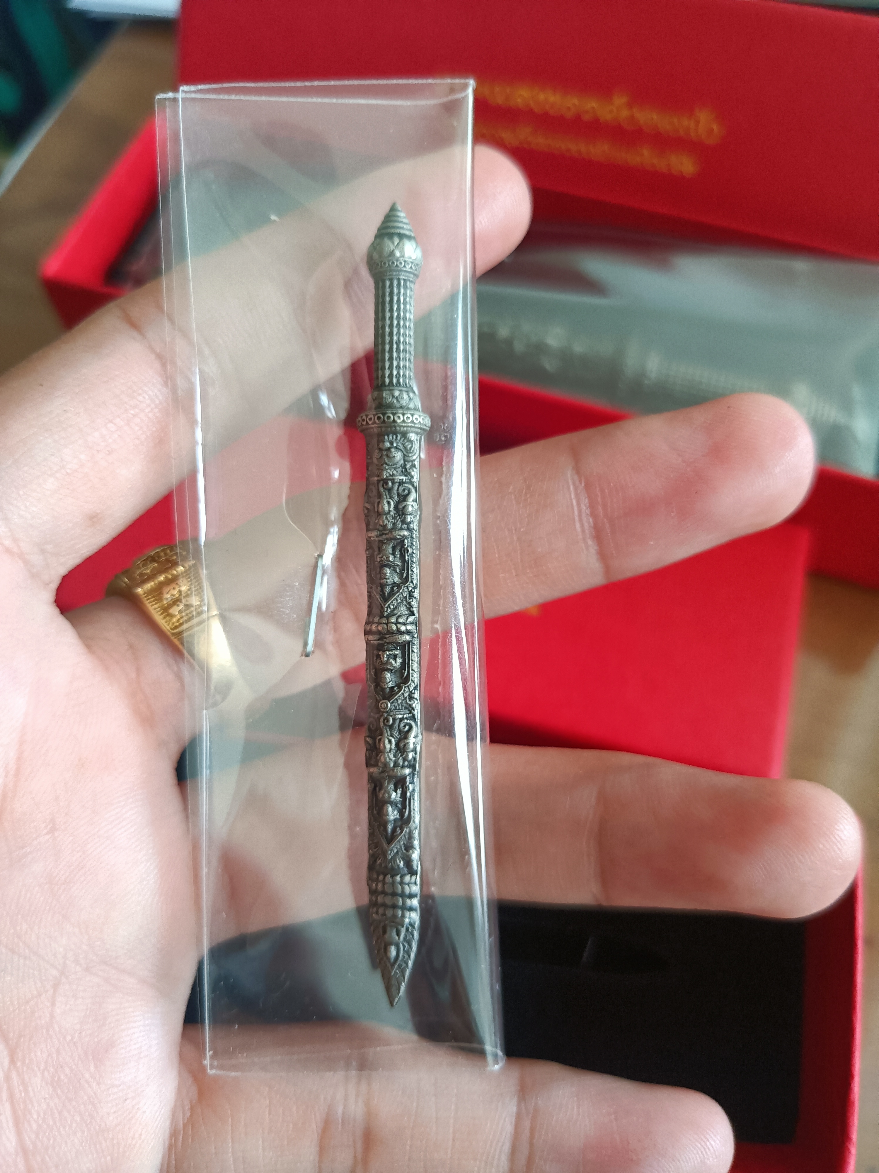 พระแสงขรรค์ยอดฟ้า Silver Plus ขนาด 3 นิ้ว