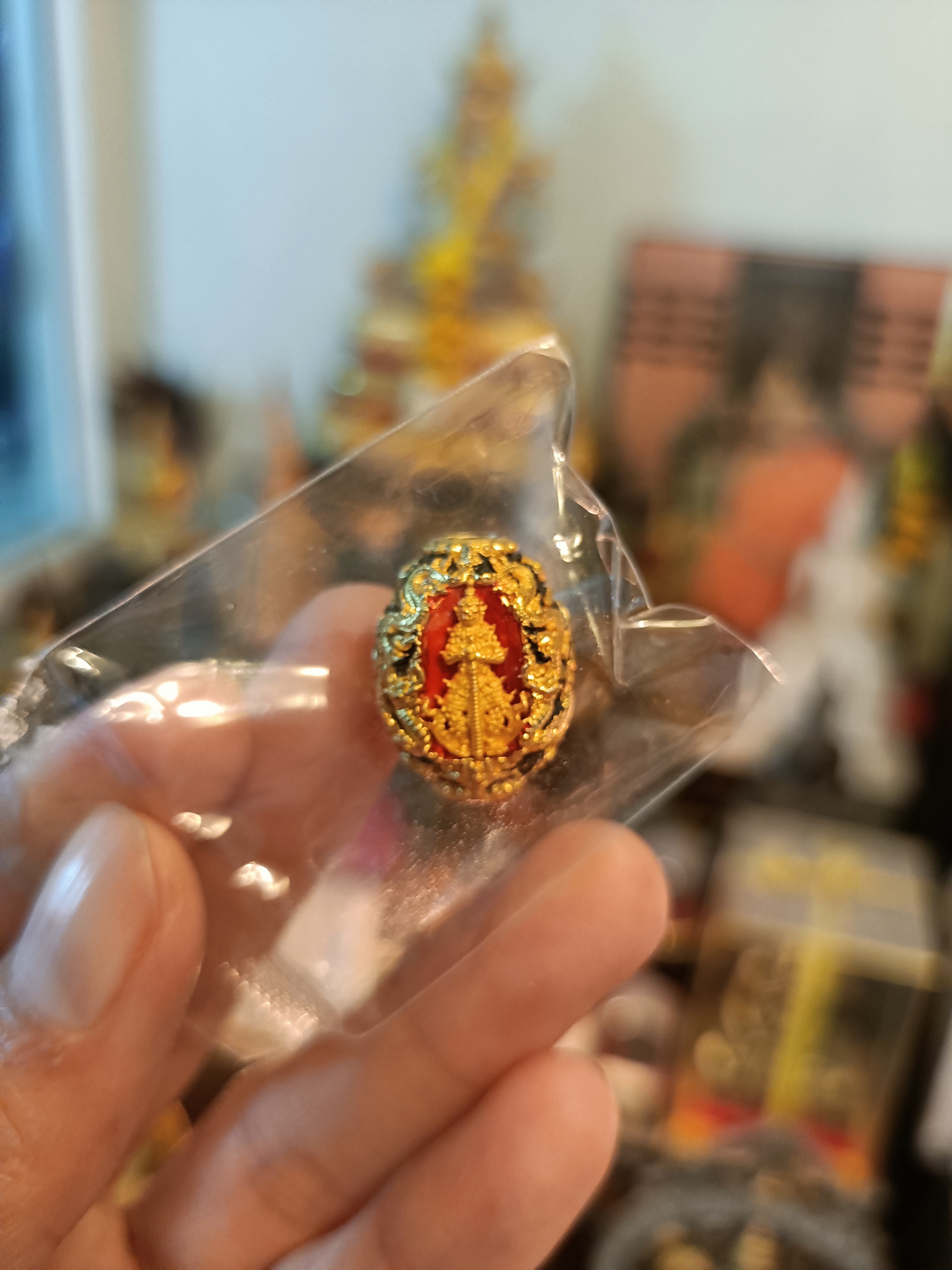 ประคำโทน ท้าวเวสสุวรรณ พุทธศิลป์ รุ่น 1 หลวงพ่ออิฏฐ์ วัดจุฬามณี เนื้อพิเศษ